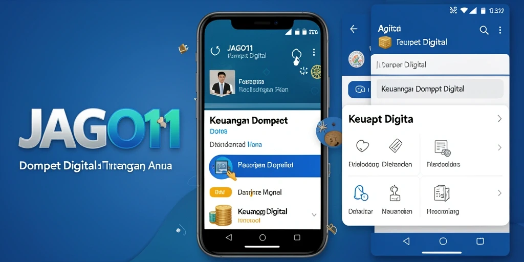 Antarmuka modern dan mudah digunakan dari aplikasi JAGO11.