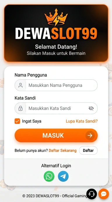 Masuk Akun dewaslot99 untuk Pengguna Android